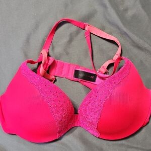 La SENZA Vibrant Pink Lace Bra